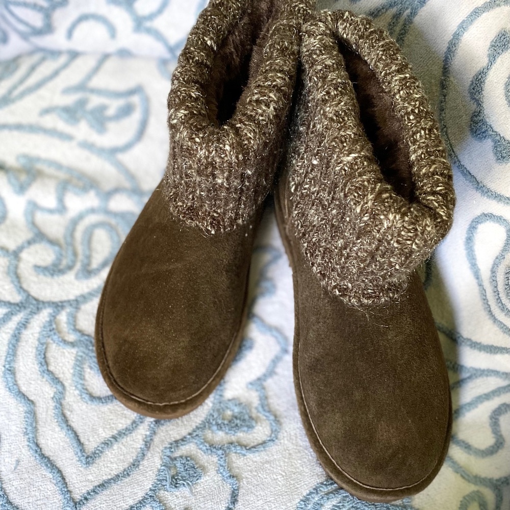 *New* Lamo Footwear Chocolate Brown Suede Winter Boots